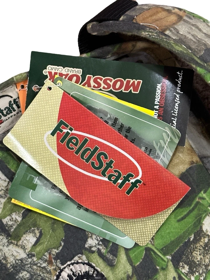 Vintage NWT FieldStaff By Mossy Oak Camo Full Strut Turkey Hunting Vest - XL-2XL - Image 4 of 4