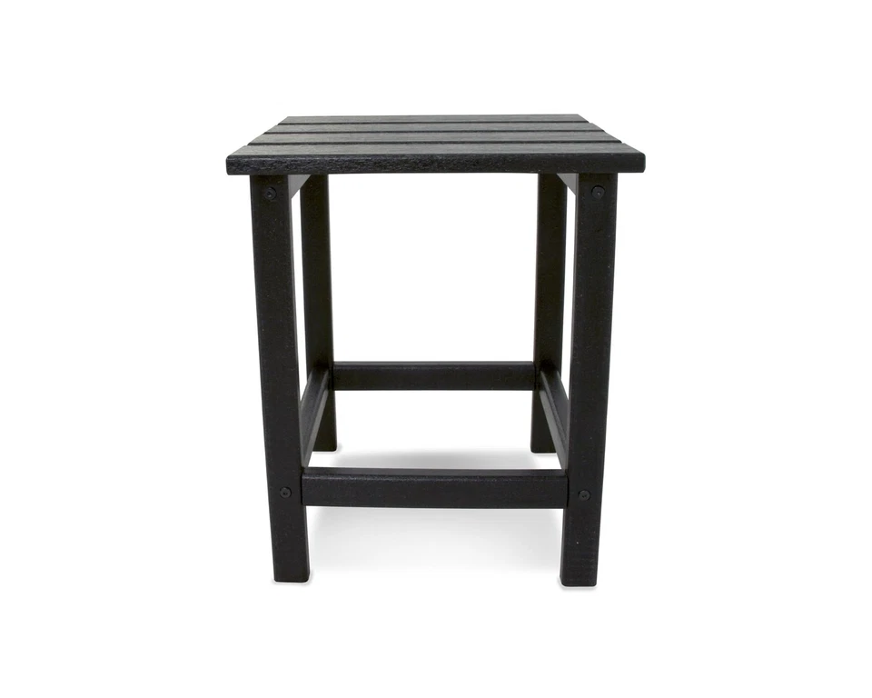 Mesa auxiliar Long Island 18", negra Foto 3 de 4