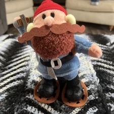 Rudolph Co ~Stuffins~Island of Misfit Toys Yukon Cornelius 8 Inch Plush 1998(B7)