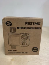 RESTMO Automatic Water Timer Model: O-HT-7 Dual Mode. New Open Box