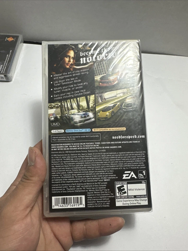 Need for Speed Most Wanted 5-1-0 - Sony PSP - Brand New - Sealed - Image 2 of 4