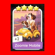 1 X Zoomie Mobile (⭐⭐⭐⭐) set 13 - Mono_poly_Go Sticker ( Fast Sending )