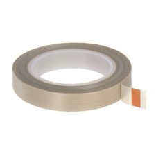 Fabric PTFE Tape 0.4"x33ft PTFE Adhesive Tape 0.13mm Thickness Light Brown