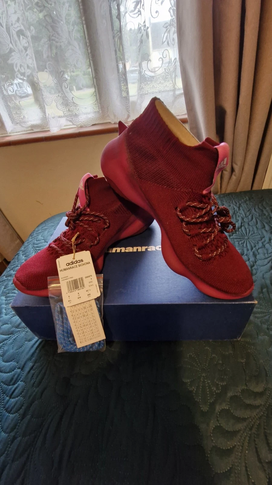 Adidas Pharrell Williams x Humanrace Sichona. Nuove etichettate taglia 9. 2021.rrp £150