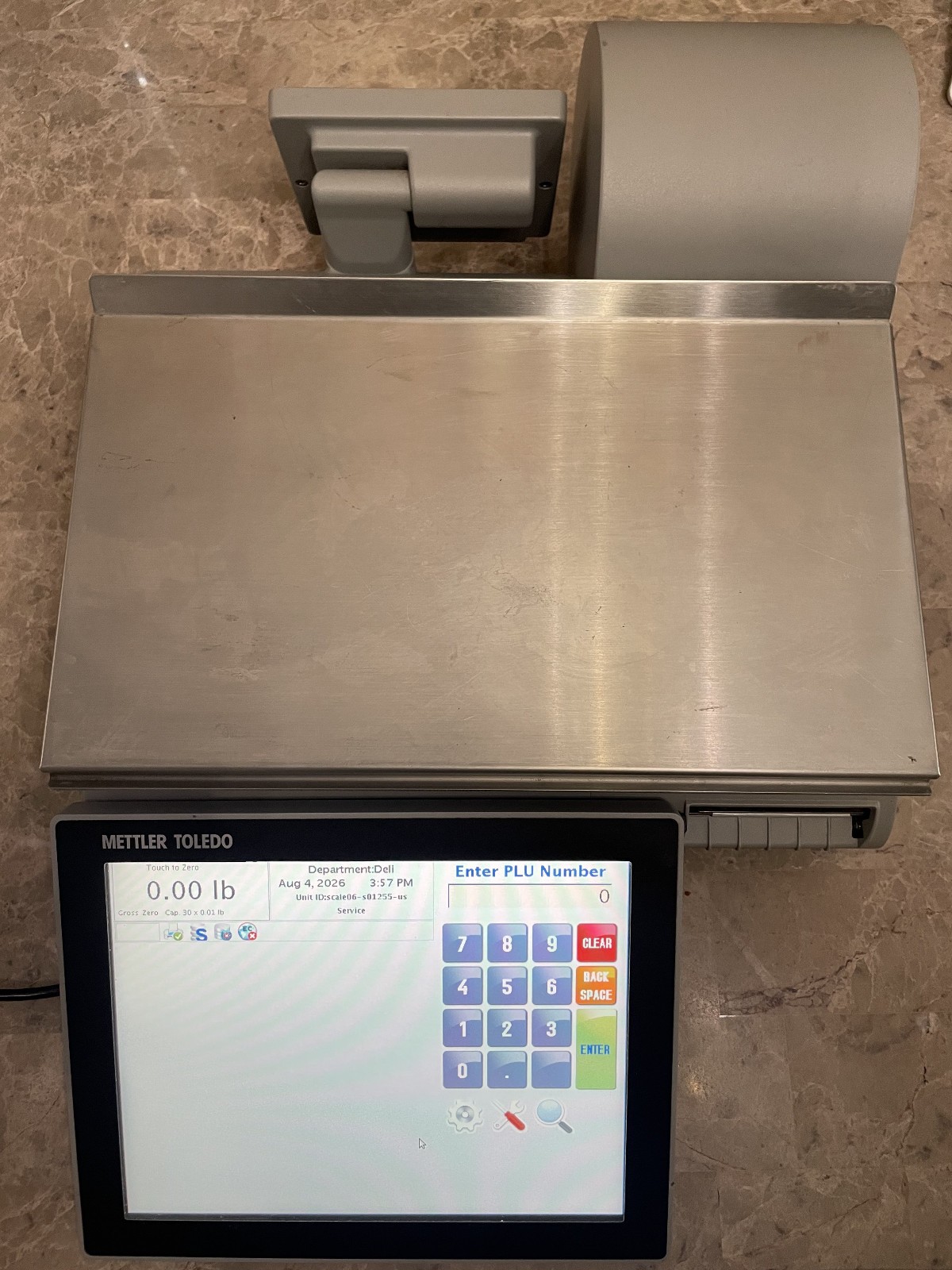 Mettler Toledo UCCW Bakery Meat Deli Scale With Printer