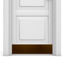 Deck The Door Decor Door Kick Plate 8x34" Oil Rubbed Bronze No Drill Made in USA