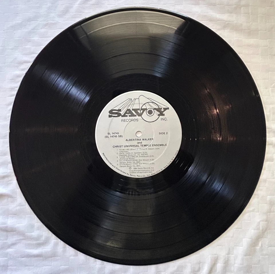 Albertina Walker And The Christ Universal Temple Ensemble – The Impossible Dream - Image 4 of 4