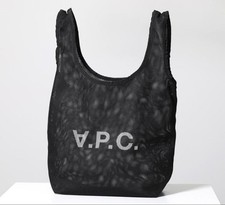 A.P.C. Black Mesh Tote Bag Women's Bags: Popular Brands, Popular Items, Must-Hav