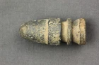 Civil War 3 Piece Shaler Bullet Large Top Band Dug Fredericksburg