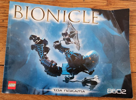 6 Lego Bionicle Metro Nui Toa Complete Sets 8601-8606 with instructions & 1 can