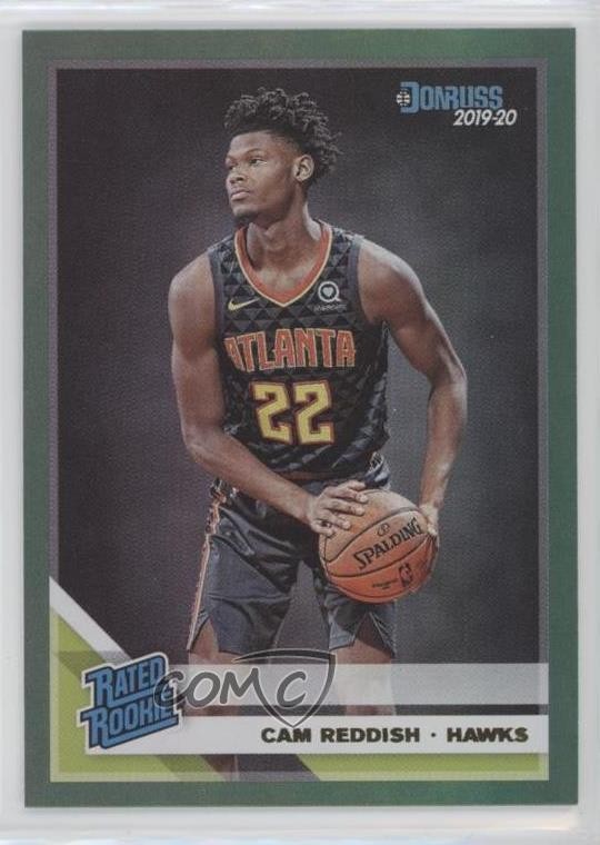 2019-20 Panini Donruss Rated Rookie Green Flood Cam Reddish #209 2y0