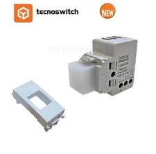 LAMPADA EMERGENZA comp VIMAR PLANA BIANCO KS002EM TECNOSWITCH