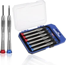WORKPRO 6-Piece Magnetic Screwdriver Set S2 Alloy Steel for Phone Computer Watch