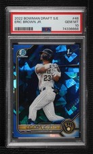 2022 Bowman Chrome Draft Sapphire Edition Eric Brown Jr PSA 10 GEM MT 11s9