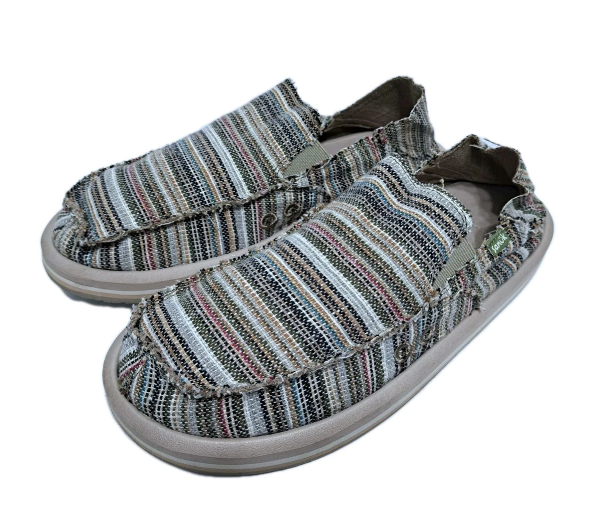 Sanuk Men\'s Sidewalk Rug Surfer Tribal Shoe Multicolor Pattern Size 10 Sanuk Sidewalk Surfer ST Donavon Shoes Mens | Christy Sports main image 3