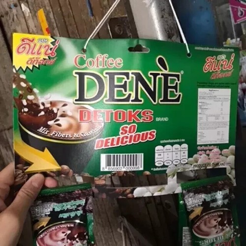 5 X 30 Sachets Dene Fiber Detox Coffee Weight Management Slimming - Picture 12 of 13