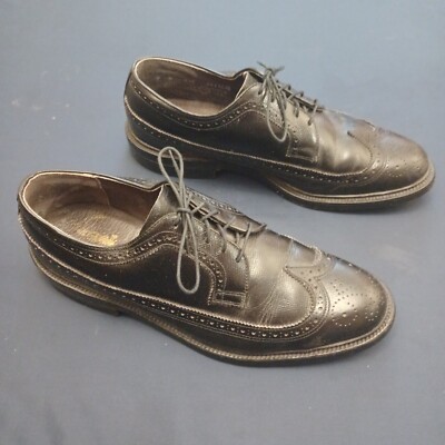 EXECUTIVE IMPERIAL By Mason Vintage Wingtip Shoes size 9D Executive Imperial by Mason Oxford Wingtip Brogue Bro… - Gem main image 4