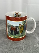 Lang and Wise Off the Tee Golf Golfer Cup Mug 12 oz Julee Simmons 1996