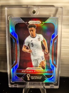 Prizm Panini FIFA World Cup 2022 Qatar ANTONEE ROBINSON USA #199 Silver Prizm