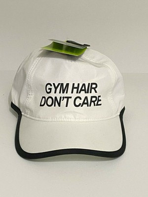 Tek Gear Unisex Men Women Adjustable Hat Cap White W Black Gym