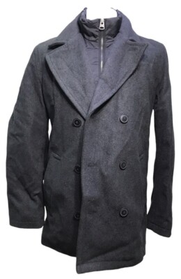 New with Tags Levi Strauss & Co Men's Winter Jacket Charcoal Grey Size Small