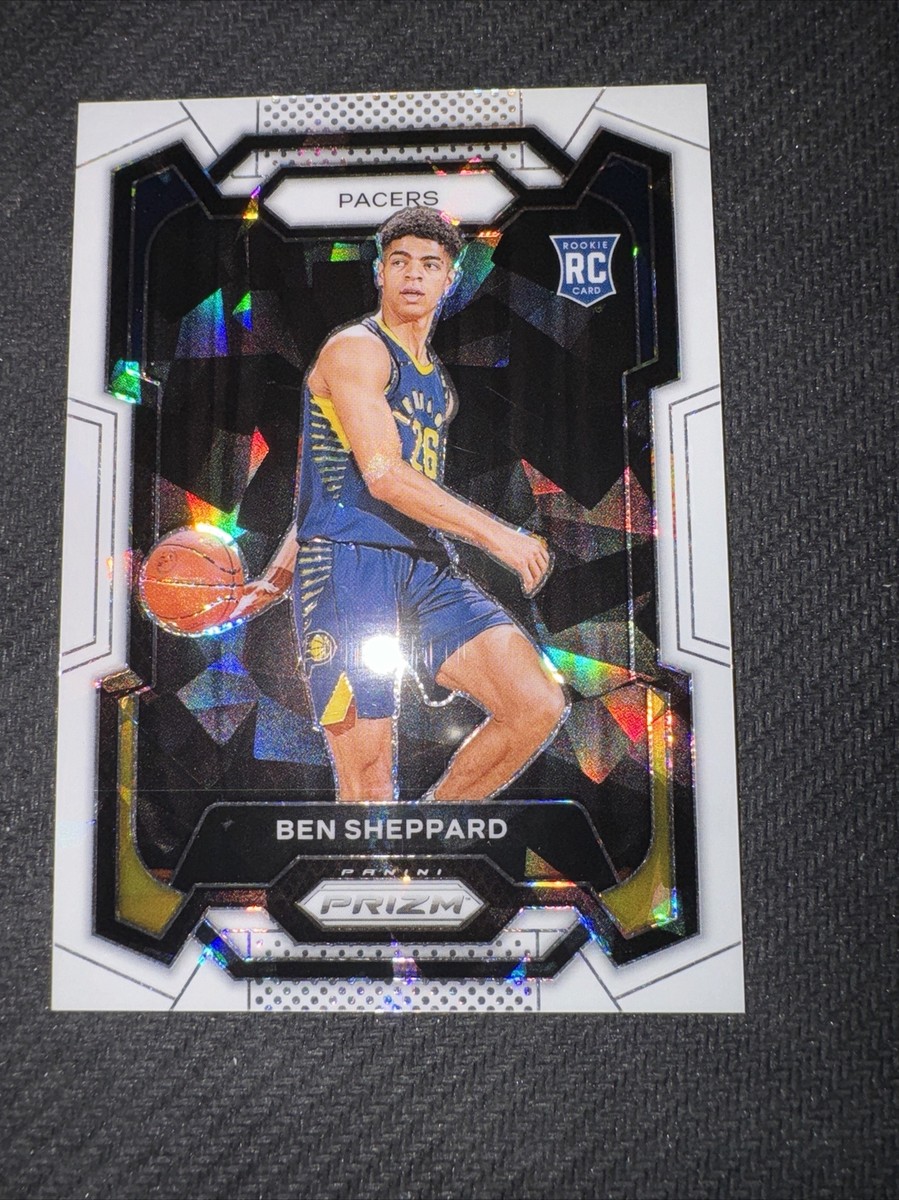 PANINI PRIZM ガビ PSA10 ルーキー 35枚限定 BEN SHEPPARD 2023-24 PANINI PRIZM #172 WHITE CRACKED ICE