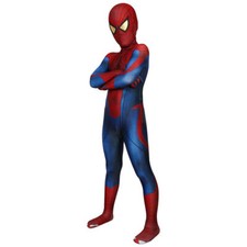 Amazing Spider-Man Jumpsuit Kids Bodysuit Cosplay Child Suit Costume Halloween
