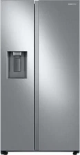 Samsung RS27T5200SR 27.4 cu ft Side-by-Side Refrigerator with Ice Maker -...