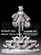 Anime Aqua pretty girl God of Water Resin 3D Print GK Kit Figure DIY Unpainted