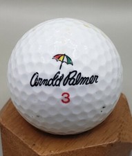ARDNOLD PALMER Logo Golf Ball Charger Collectors Display Ball Umbrella