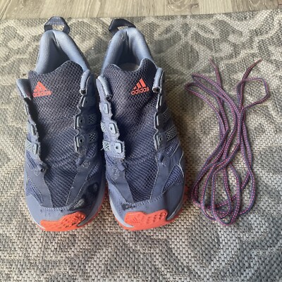 Adidas Women Kanadia TR 5 G97047 Purple Running Shoes Sz 10 Insoles missing READ