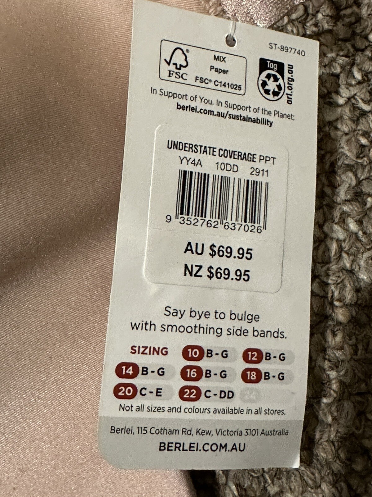 New Bra Size 10DD Moonlight And Contour Rrp For Both Is $140 Selling $90 Both image 3