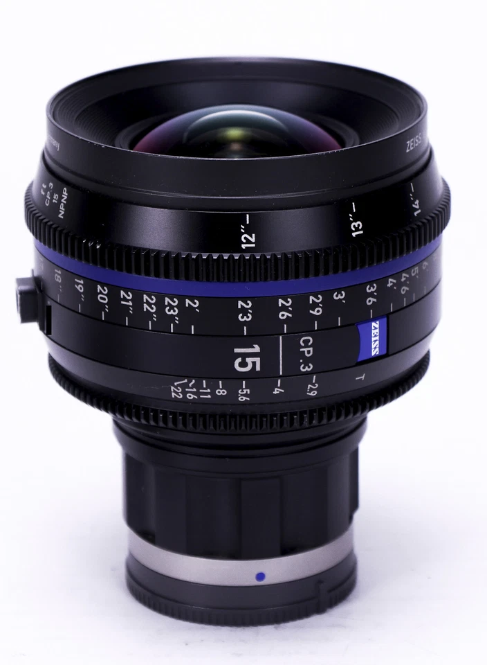 Zeiss CP.3 15mm T2.9 Compact Prime Lens (Sony E Mount) w/ Case - Image 2 of 4