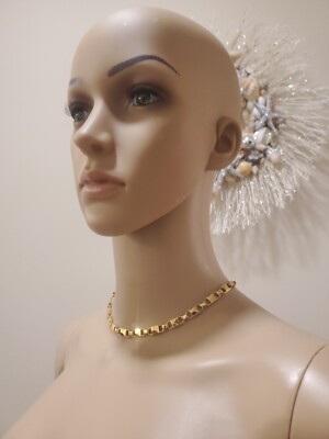 Michael Kors Mercer Link 14K vergoldet 925 Silber Halskette Kette 495 $ 31,4 g