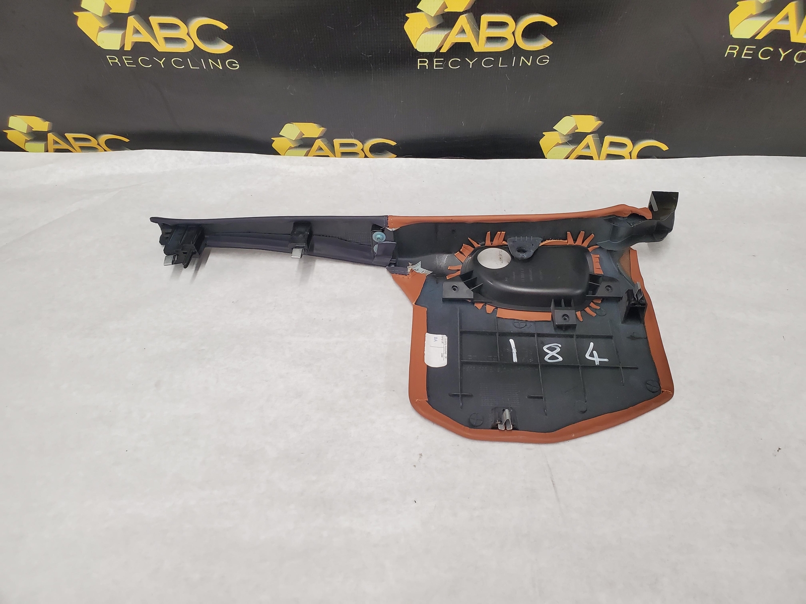 2007 Bentley Flying Spur Dash Left Lower A Pillar Trim Panel (Saddle) OEM 07