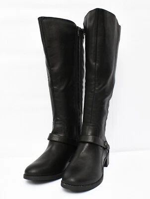 Easy Street Shoes Jewel Block Tacón Botas de Montar Cuero Sintético Para Mujer Talla 9.5 NUEVO - Imagen 1 de 4