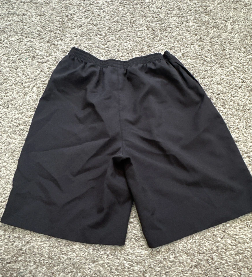 Pantalones cortos Blair para mujer talla PM (medidas 25 X 9) negros cintura elástica bolsillos Foto 2 de 4