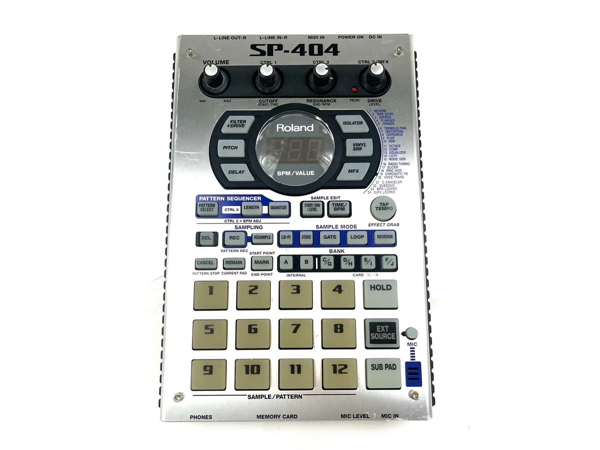 Roland SP-404 Sampler Machine Music Sound Effector Drum SP-404 JP