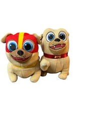 Lot of 2 Bingo Plush Toys Disney  s Puppy Dog Pals