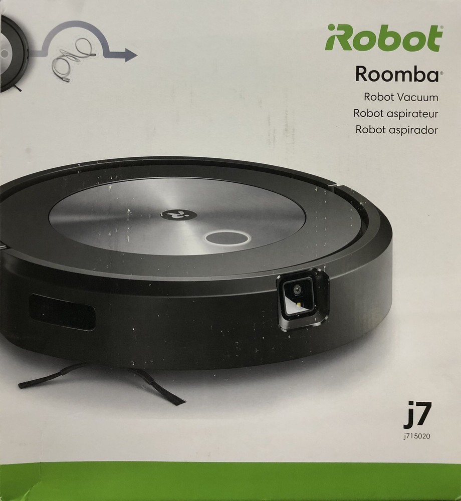 iRobot Roomba j7 Robotic Vacuum Cleaner - Graphite - READ DESCRIPTION!!!