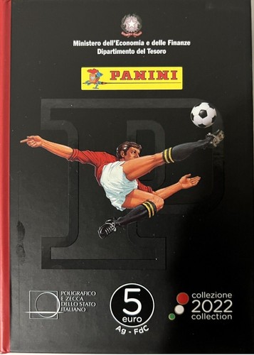 3 x 5 euro Italien 2022 : Trittico Panini - Bild 3 von 3