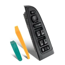 Master Power Window Switch Module Panel&Bezel Assembly with Adjustable Mirror...