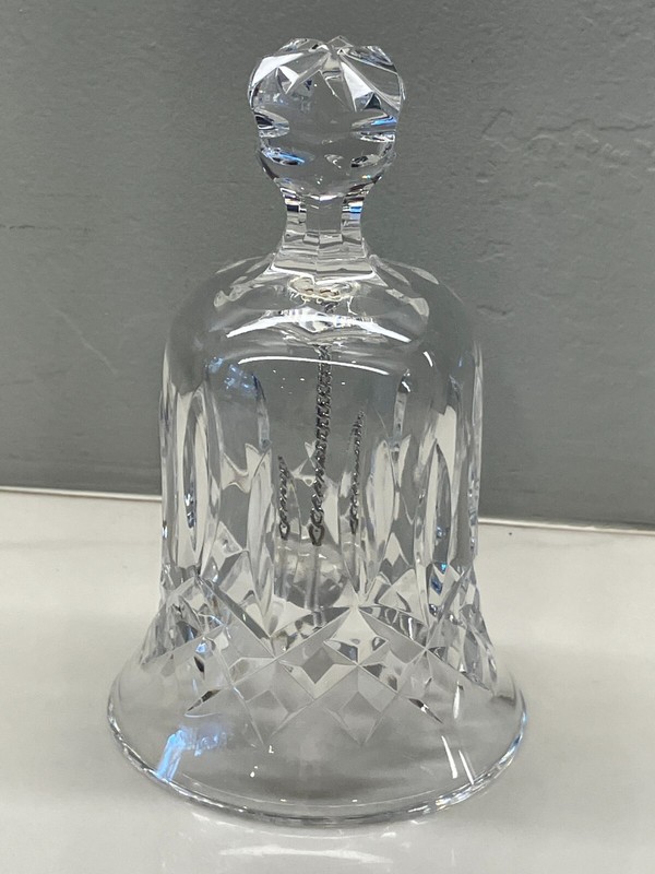 Waterford Vintage Cut Lead Crystal Irish Lismore Bell