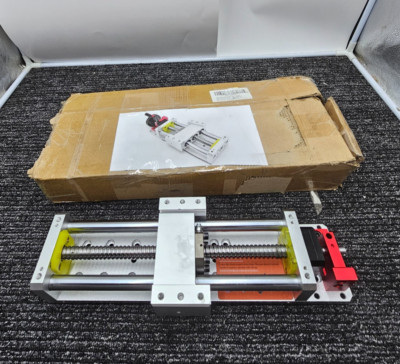 Heechoo HRC60-200A CNC Linear Stage Actuator BallScrew 16mm Linear Rail Guide