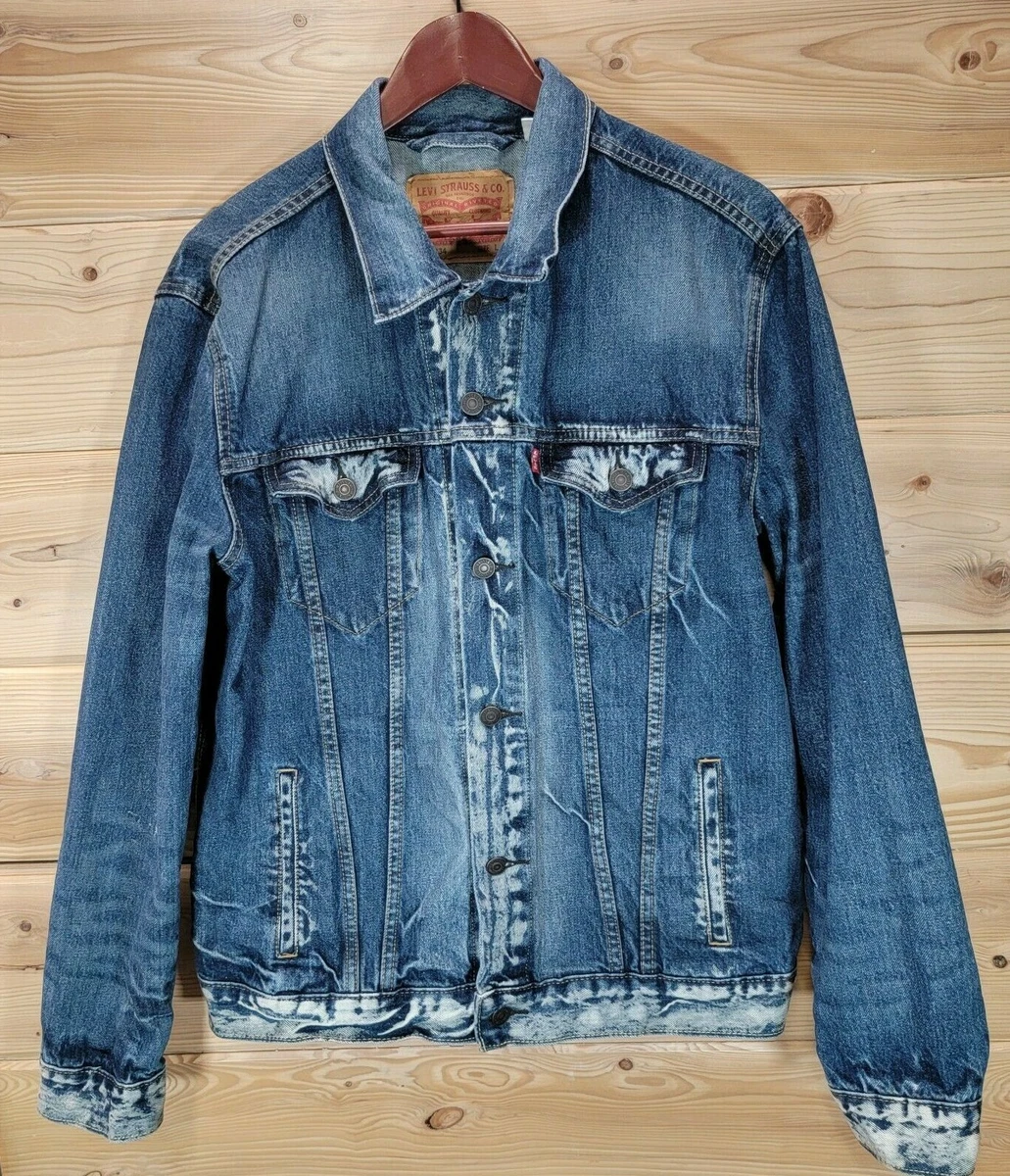 Levi's medium wash sales denim jacket