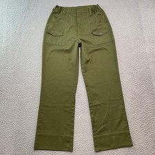 Boy Scouts of America Pants Size 18 26x28 Olive Green Cargo Vtg Official
