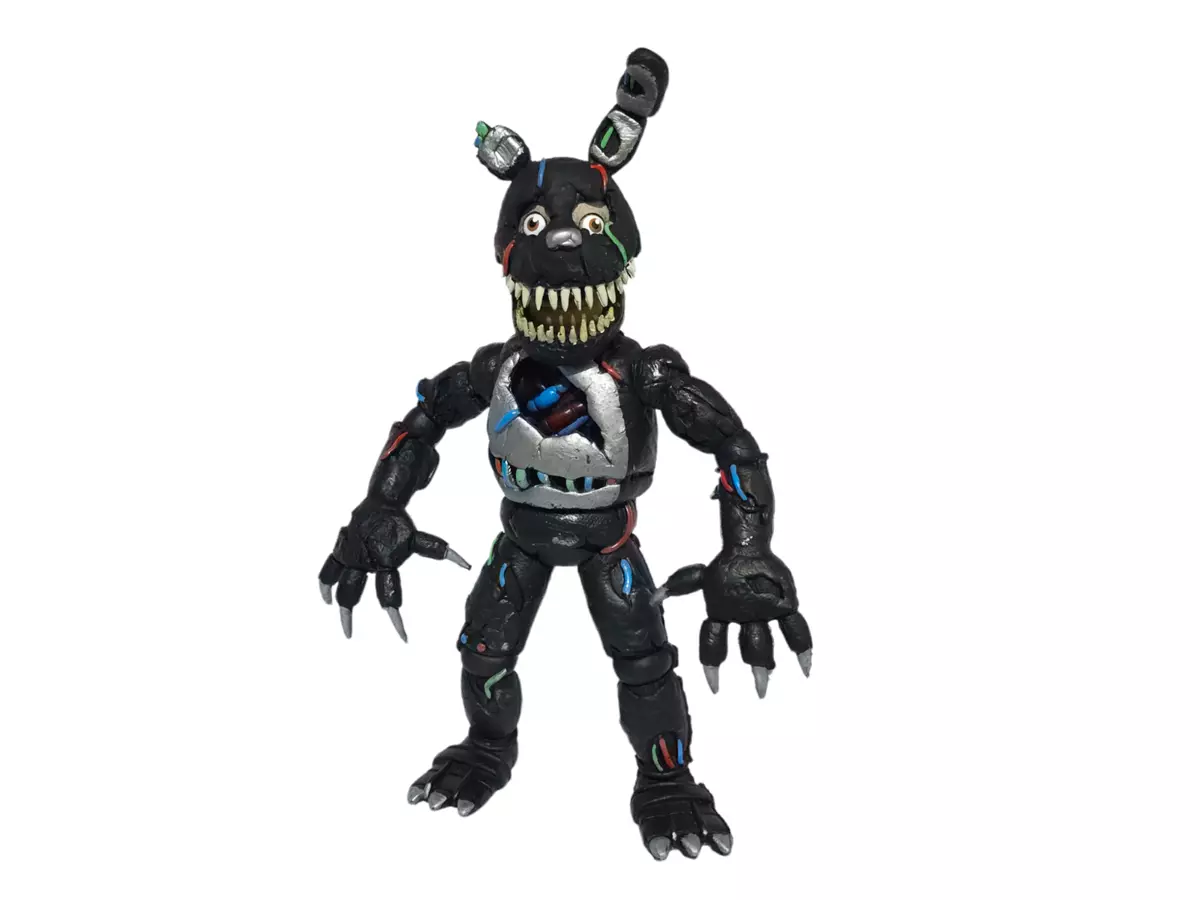 TOY FIGURE MEXICAN FIVE NIGHTS AT FREDDY 'ANIMATRONICS SPRINGTRAP C TWISTED  9IN