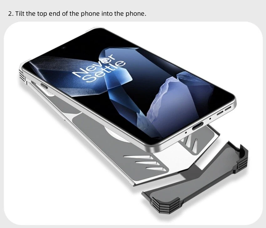 磁性铝合金金属无框散热支架保护壳 适用于 Oneplus 13 - 第 14 张/共 17 张