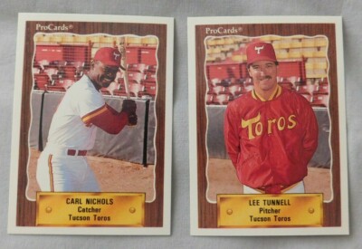 1990 ProCards Pacific Coast League Tucson Toros Baseball Card Pick one