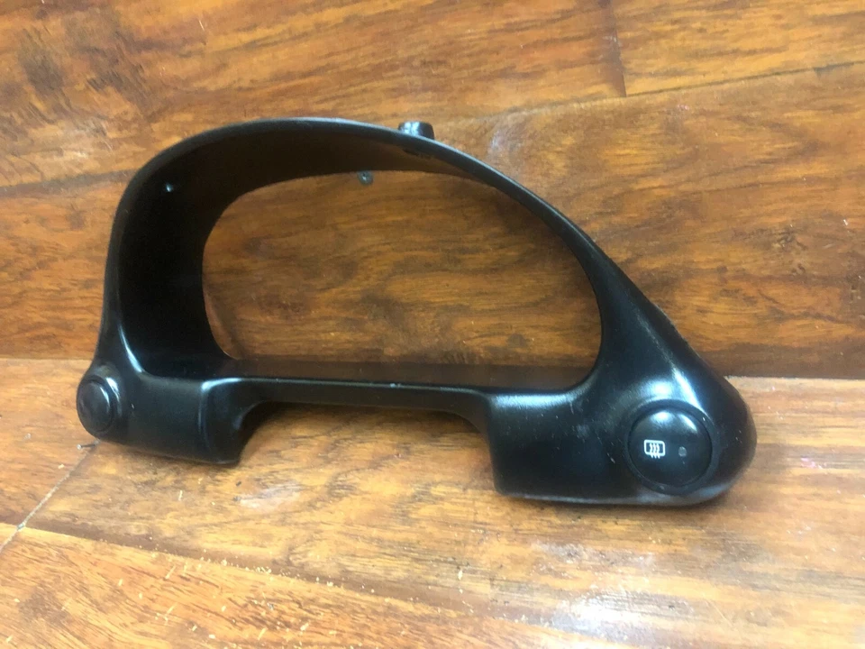 Hyundai Accent, 1995, 1996, 1997, 1998, 1999, Speedometer Cluster Bezel - image 4 of 4